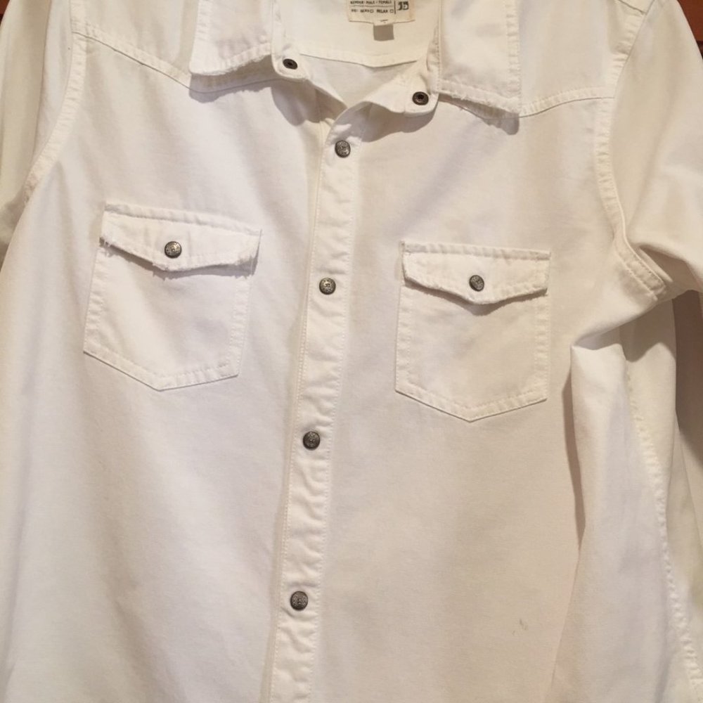 Joes Brand denim shirt White